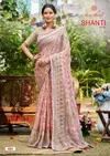 Shanti Vol 4 By Kashvi Bright Moss Foil Printed Bulk Saree Orders In India